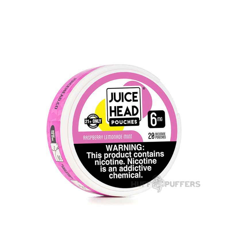 juice head nicotine pouches raspberry lemonade mint 6mg