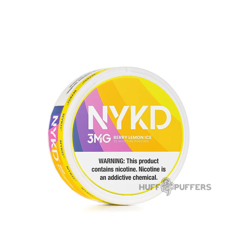 nykd nicotine pouches berry lemon ice 3mg