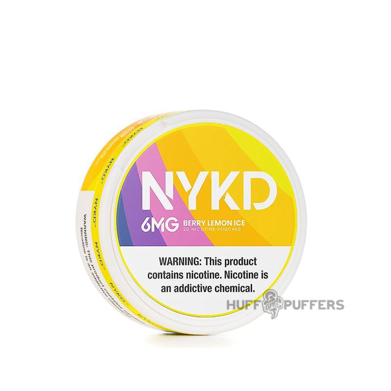 nykd nicotine pouches berry lemon ice 6mg