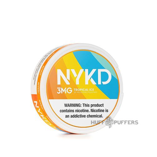 nykd nicotine pouches tropical ice 3mg