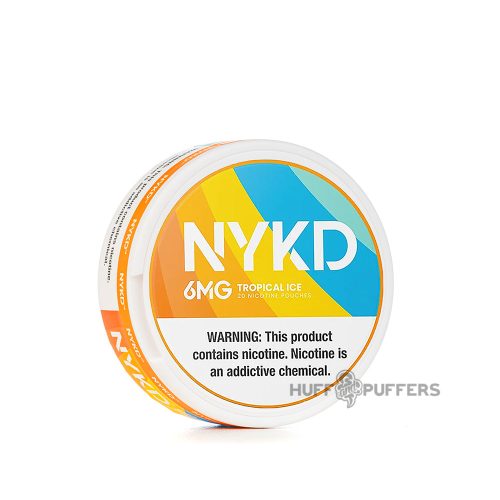 nykd nicotine pouches tropical ice 6mg